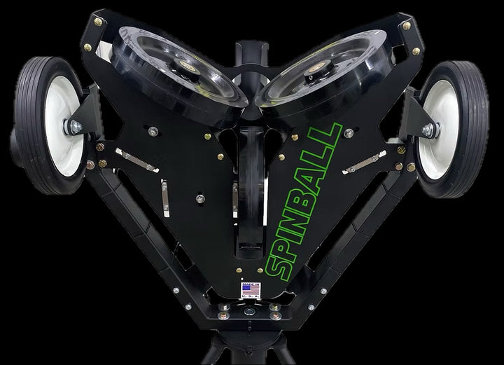 Spinball Three Wheel Pitching Machine