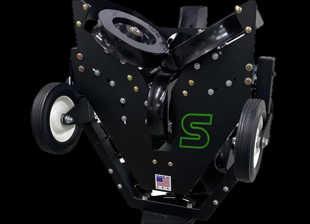 Spinball Three Wheel Pitching Machine