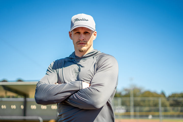 Grey Performance Long Sleeve Hoodie