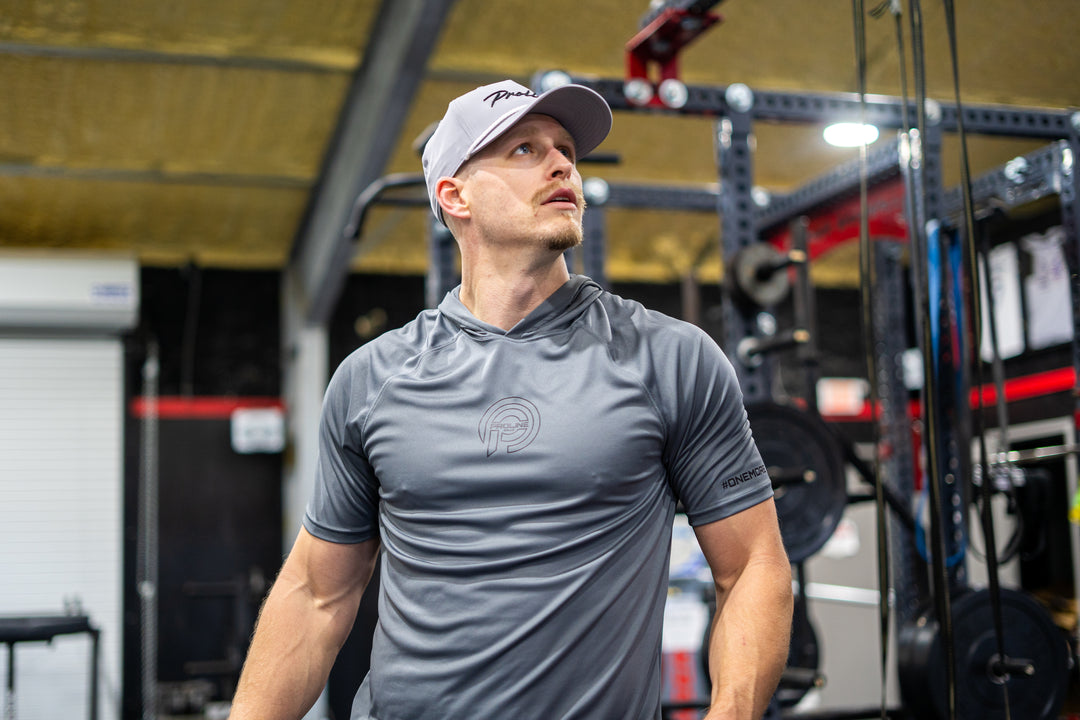 ProLine Graphite Performance Short Sleeve Hooded