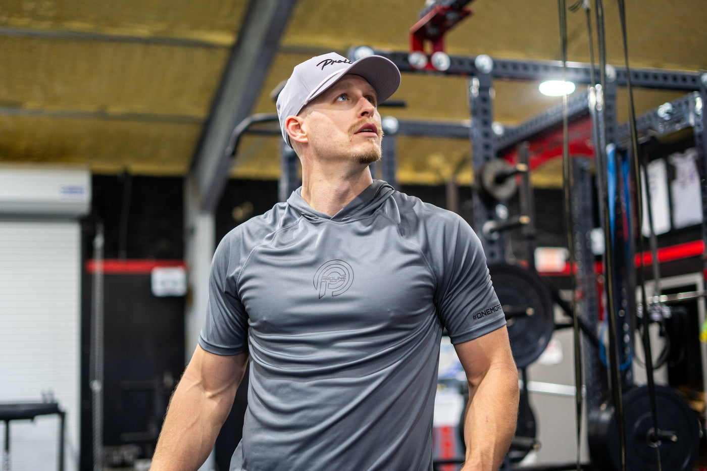 Graphite Performance Short Sleeve Hoodie