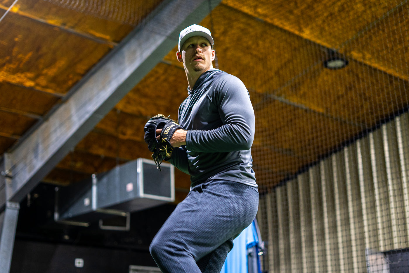 Graphite Performance Long Sleeve Hoodie
