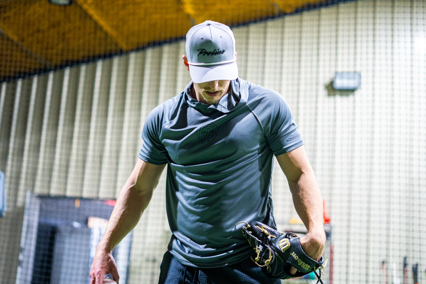Graphite Performance Short Sleeve Hoodie