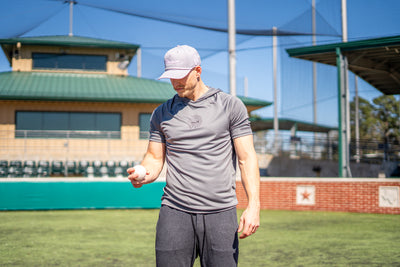 Graphite Performance Short Sleeve Hoodie